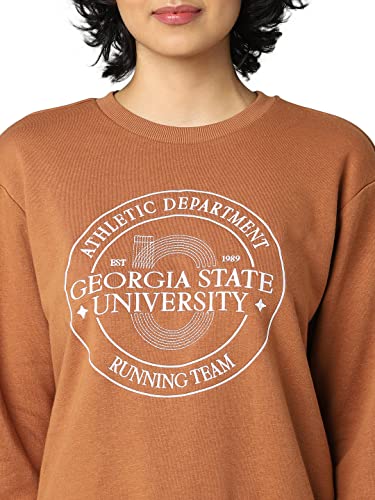 Image of ONLY Women's Cotton Blend Crew Neck Sweatshirt
