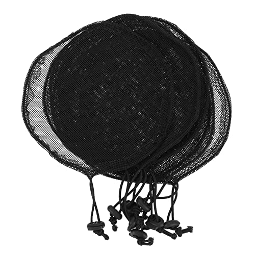 VICASKY 8pcs Women's Sleeping Hair Nets Elastic Stretchy Wig Net Soft Breathable Wig Cap for Wigs