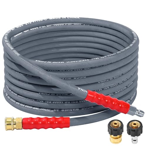 RIDGE WASHER Pressure Washer Hose 25 Ft 4000 PSI M22 14 mm Fitting