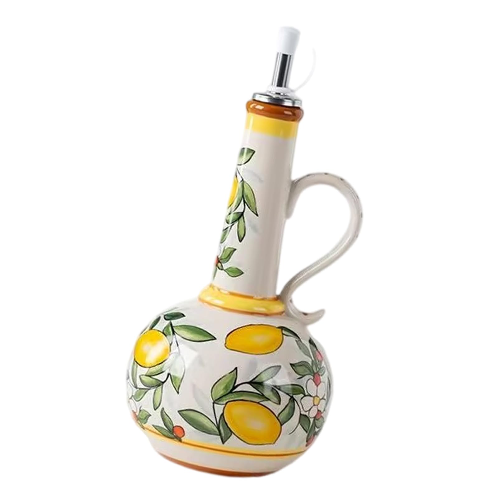 Piceioep Capacity Ceramic Seasoning Container Dishwasher Safe Salt and Peppers Jar Condiments Holders for Modern Kitchens Sealed Ceramic Condiments Bottle