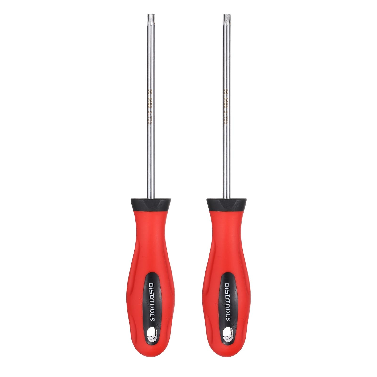 sourcing map 2Pcs Magnetic Torx Screwdriver T30 S2 Steel Security Star 6 Point Head Precision Screw Driver for Mechanical Equipment Electronic Devices Household Appliances Furniture, Silver