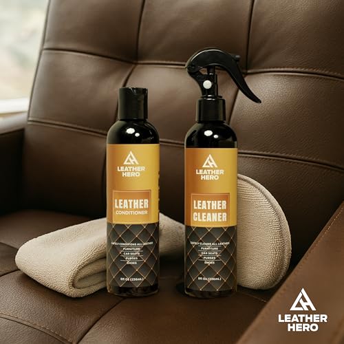 Leather Cleaner and Conditioner Kit