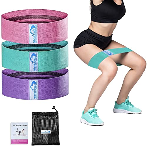 Workout Bands For Women, Booty Bands For Working Out, Cloth Resistance Bands, Leg Bands For Working Out Butt, Glute Booty Bands For Women, Butt Bands, Hip Bands For Working Out Butt By Whitecloudz #TOP2