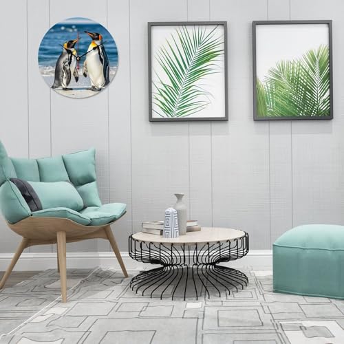 Horloge murale pingouin pour chambre et salon moderne - 4