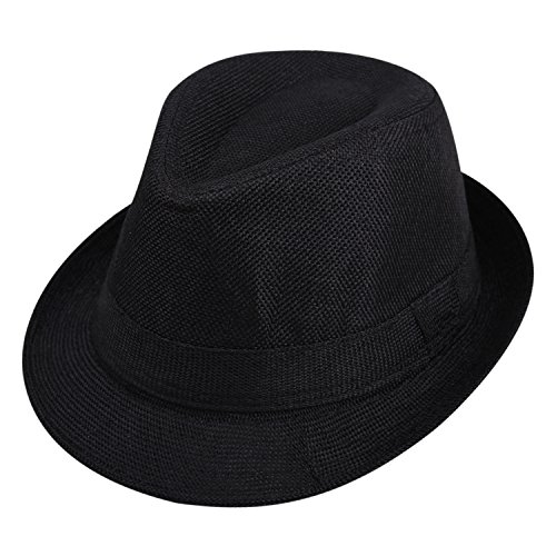 Alizeal Kids Three-Piece Suspenders Bow Tie and Hat Set #TOP26