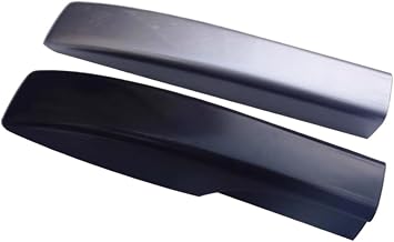 Roof Rack Cover Roof Rack Cover Luggage Bar Rail End Shell Plasitc Cover Front Rear Left Right Fit for Mitsubishi ASX Outlander Sport RVR 2011-2022 Fashion DecorationBlack- Rear Left