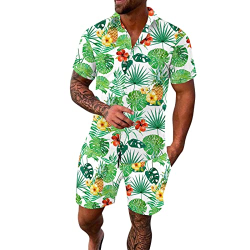 Chemise hawaïenne homme coupe ajustée pour rester au frais avec style en été