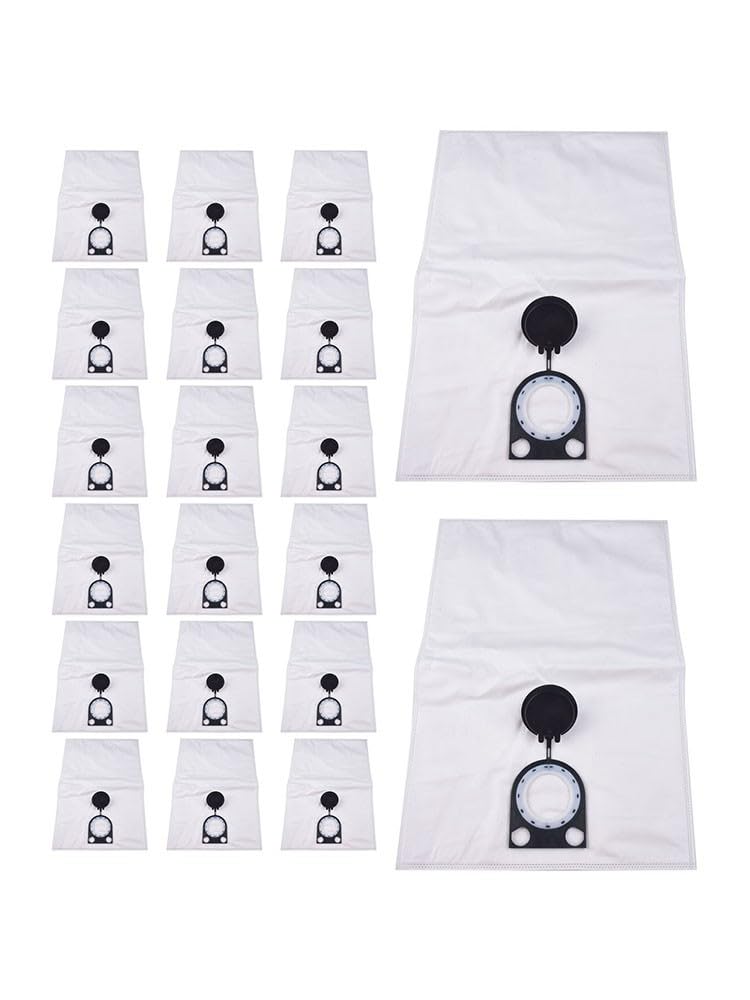 Lot de 20 sacs d'aspirateur pour Kärcher GAS 35 L SFC+ GAS 35 M AFC, filtres de rechange