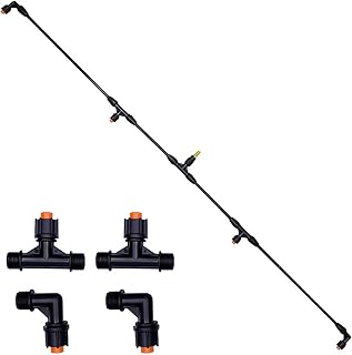 4-Nozzle Poly Boom Wand with 3/8" Brass Fitting