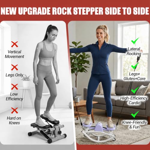 Image of Rock Stepper Side to Side, 300 LBS Capacity, Side Stepper Exercise at Home