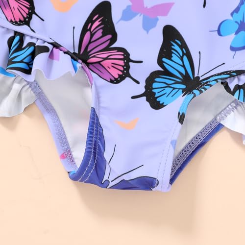 YOUNGER TREE Toddler Baby Girls Swimsuit Infant One Piece Bathing Suits Cute Dinosaur Beach Wear Sunsuit Ruffle Swimwear4