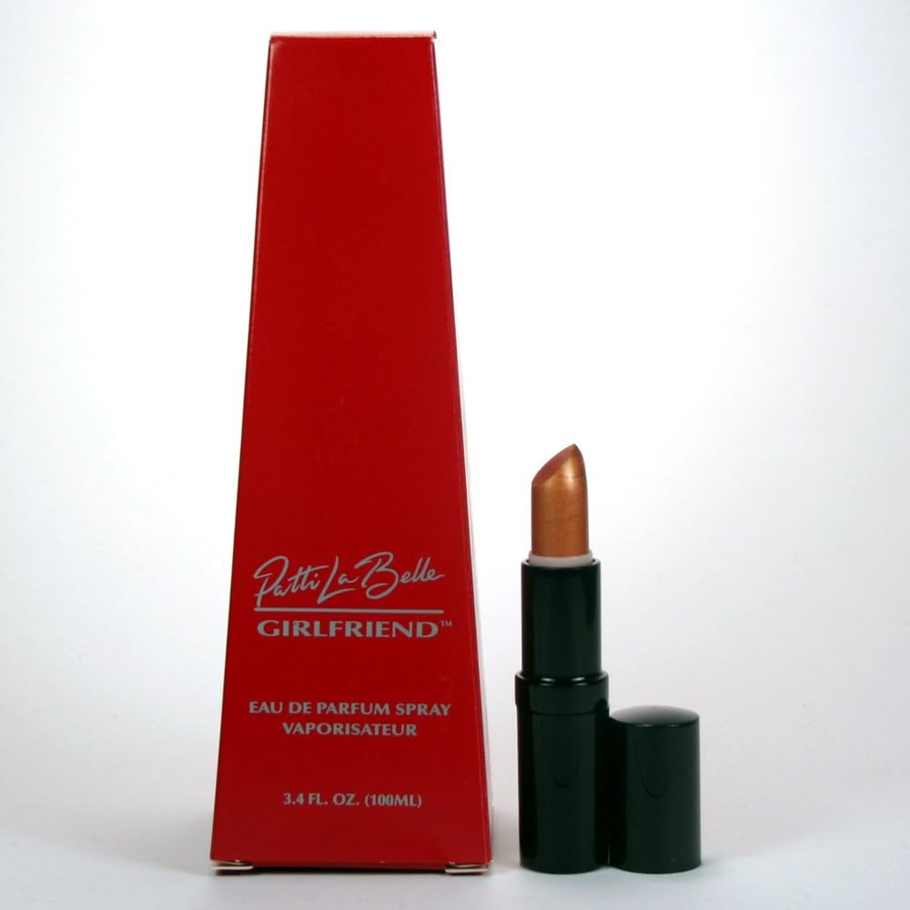 Patti Labelle Girlfriend 3.4oz EDT Spray for Women + Flori Roberts Saffron Lipstick