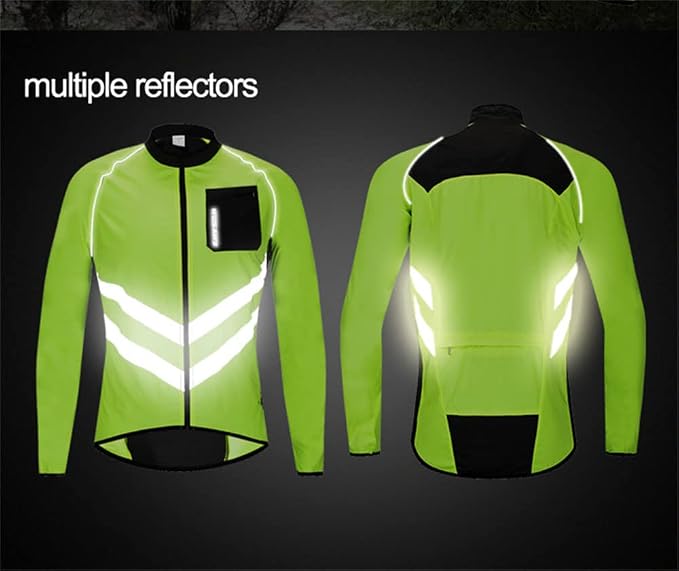 Rompeviento para ciclismo para hombre WOSAWE talla M miniatura 7