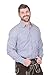 Dirndl Trachten Haus German Blue Plaid Lederhosen Longsleeve/Shortsleeve Button Down Shirt