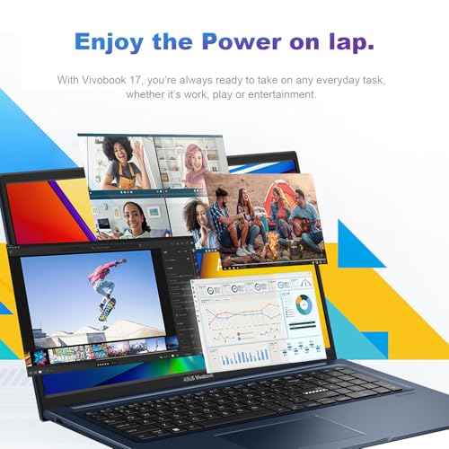 Asus Vivobook 17.3 Inch Fhd Daily Laptop, Intel Pentium Gold 8505 thumb #3