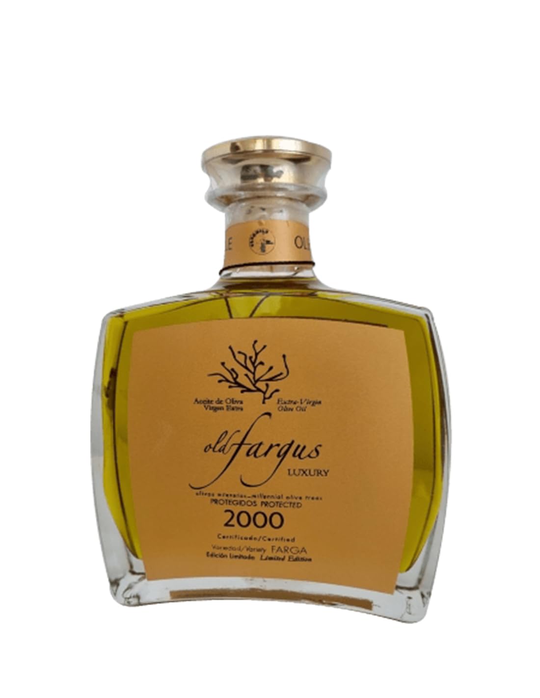 OLDFARGUS | Certyfikowana oliwa z oliwek extra virgin z drzew oliwnych 2000 lat - luksusowy zestaw upominkowy 500 ml