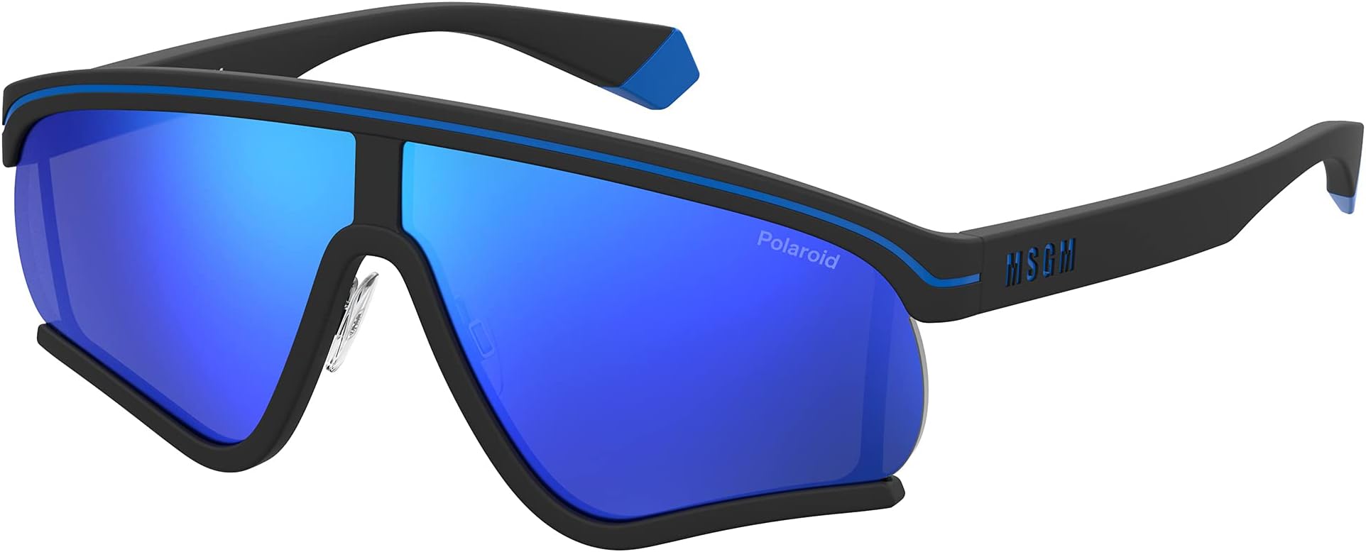 Polaroid Premium PLD MSGM 2/G D51 BLACK BLUE 68/04/150 UNISEX Sunglasses
