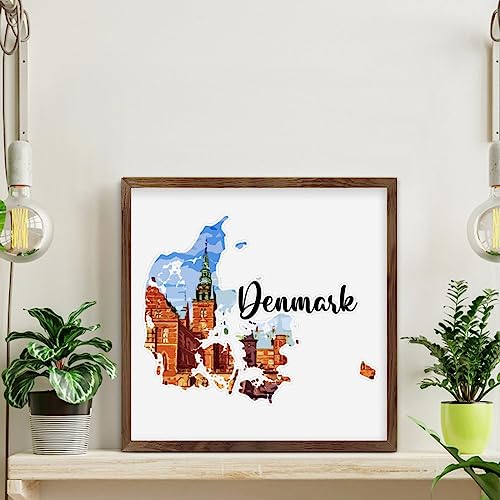 Cadre bois Danemark : panneau de construction motivant - 4