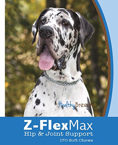 Healthy Breeds Great Dane Z-Flex Max Hip and Joint Soft Chews 170...