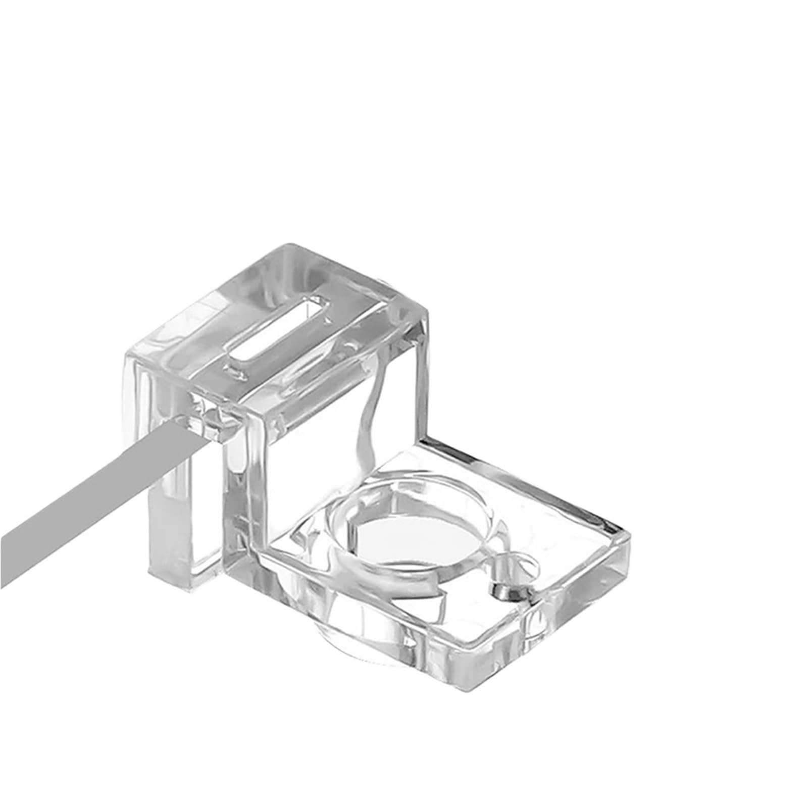 24 Stück Acryl-Klemmen für Aquarien, stabile Unterstützung für Aquarium-Deckelabdeckung