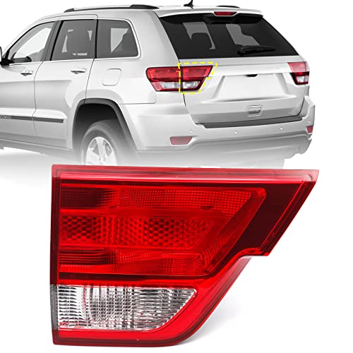 Huray Left Inner Taillight Compatible With Jeep Grand Cherokee 2011-2013 Driver Side Tail Light Lamp Assembly Replacement For Ch2802101 #TOP10