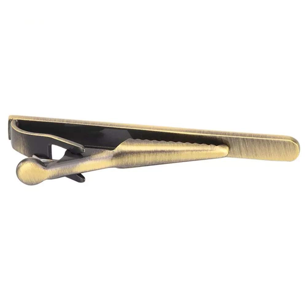 Krawattennadel, Krawattennadel, Krawattennadel, Metall-Krawattennadel for Männer, Krawattennadel, Vintage-Bronze-Krawattenverschluss