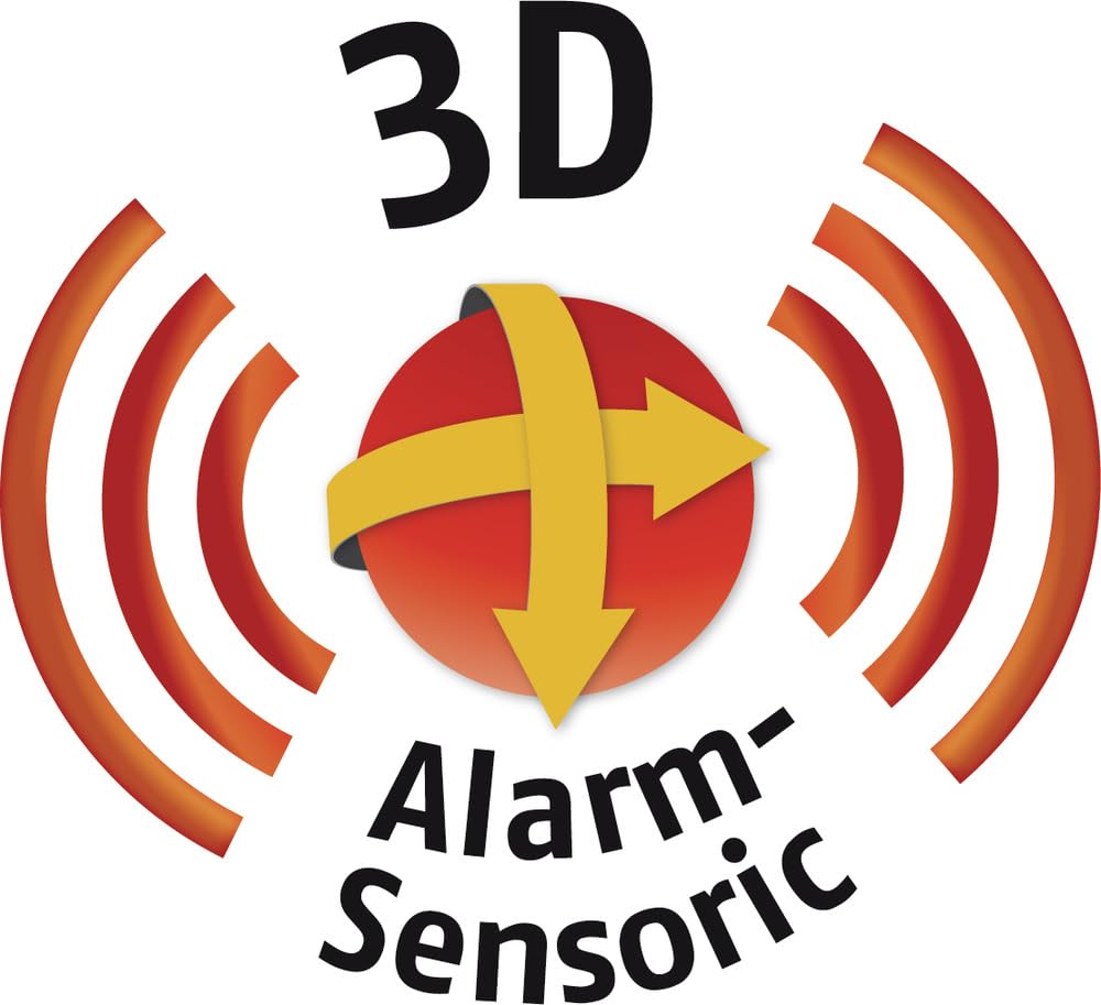 ABUS Verrou de Poignée de Fenêtre FO400A AL0125 - Sécurité de Fenêtre avec Serrure Supplémentaire et Alarme, à Verrouillage Identique - Niveau de Sécurité 10 - 33270 - Blanc