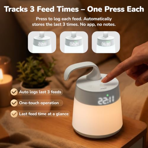Lámpara de Noche Umimile Baby con Temporizador y Control Remoto miniatura 3
