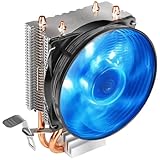Antec CPU Cooler, Blue LED Fan 92mm, for Intel LGA 775/1150/1151/1155/1156 & AMD Socket FM1/AM3/AM3+/AM2+/AM2, A30