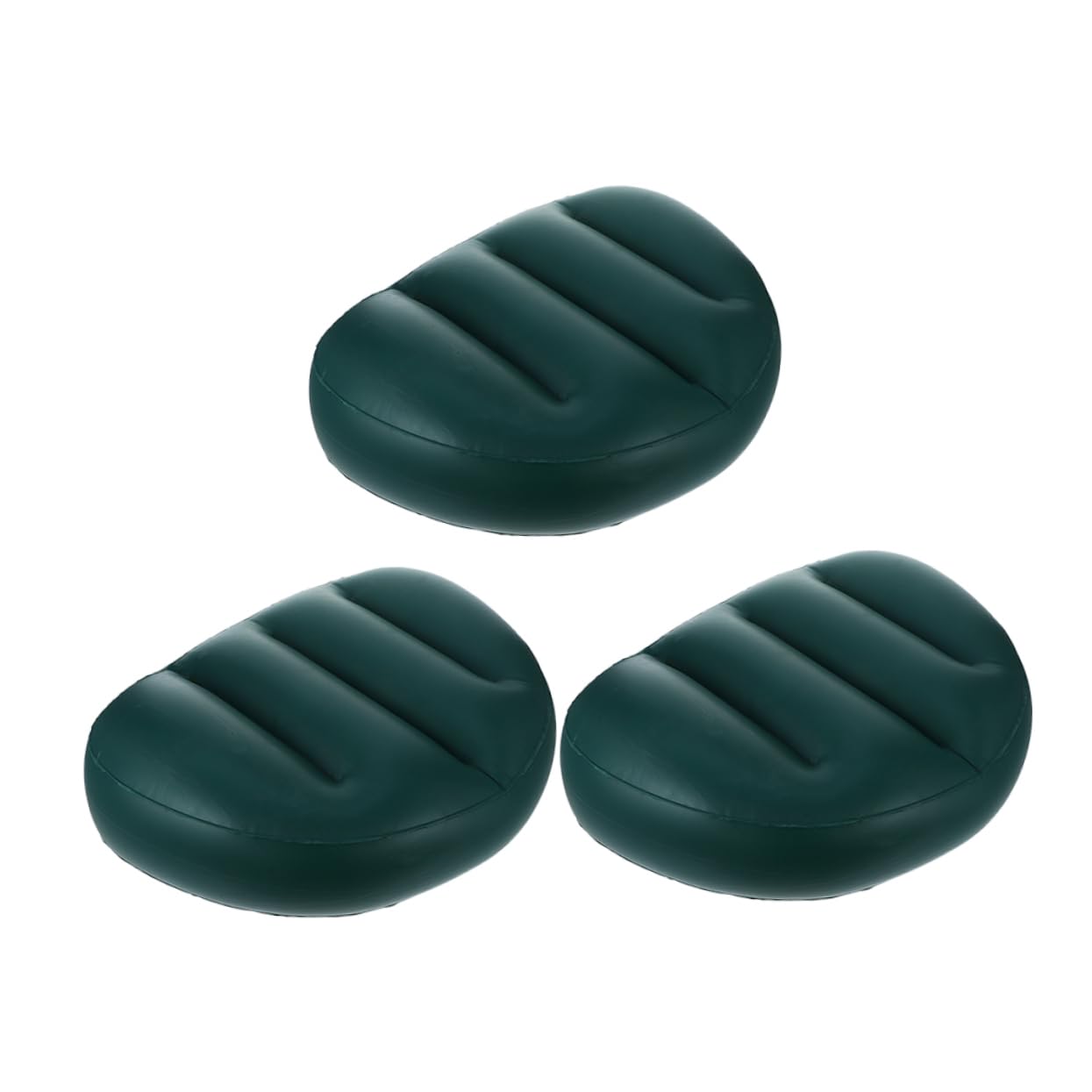 Parliky Ergonomic Inflatable Boat Seat Cushion Marine Accessory for Rafting Comfortable and Breathable PVC Cushion