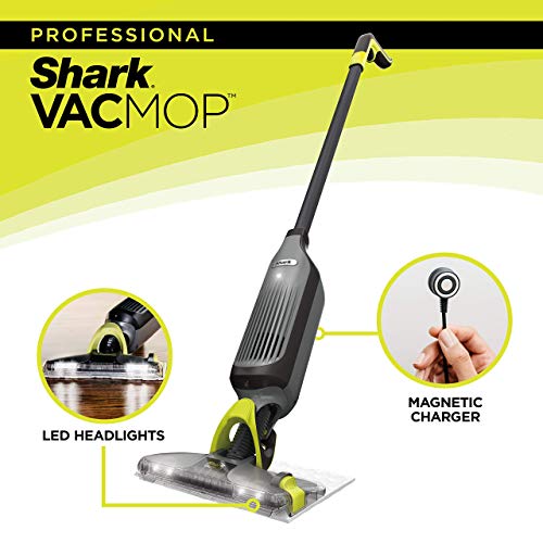 Shark Vacmop Pro Cordless Hard Floor Vacuum Mop With Disposable Pad, Charcoal Gray (Renewed) (Vm252 Vacmop Charcoal Gray) #TOP1