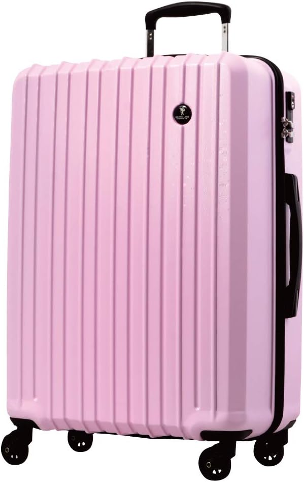 Amazon グリフィンランド スーツケース キャリーケース キャリーバッグ Mサイズ ポリカーボネート100 軽量 おしゃれ かわいい Tsaロック レディース 女子旅 海外 Pc7258 3 5泊 2 6kg 59 5l シクラメンピンク スーツケース