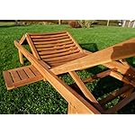 Teak Sonnenliegen-Set Cozy mit Beistelltisch