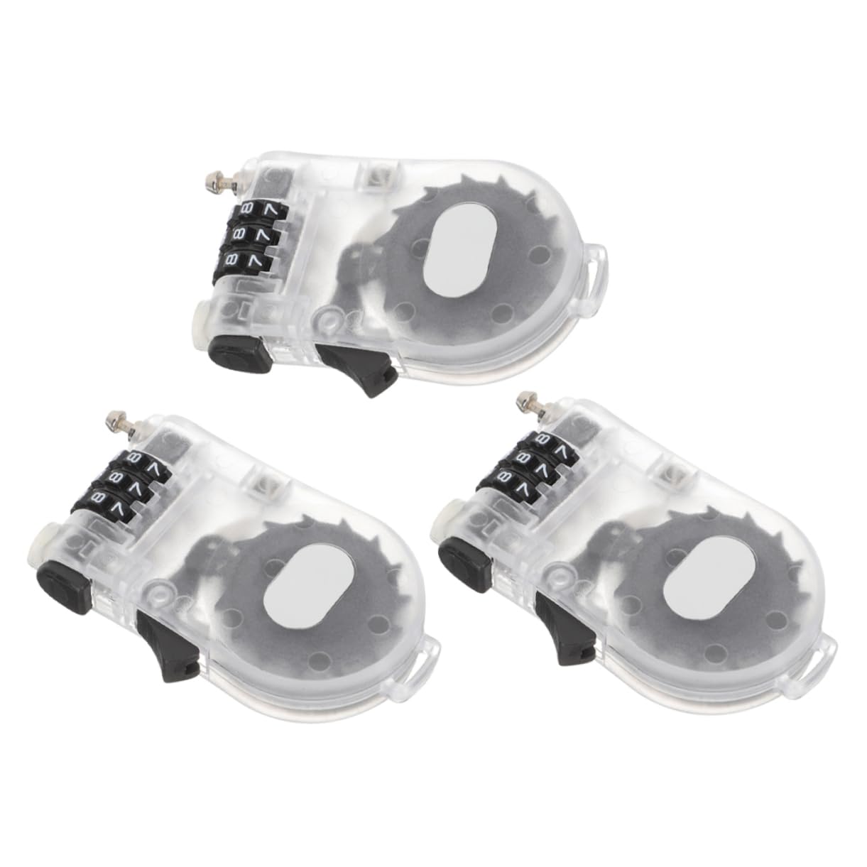 POPETPOP 9 Pcs Antivol Serrure De Sécurité Serrure De Sécurité Serrure De Ski Serrure De Vélo Serrure De Vélo Serrures De Serrure À Combinaison Antivol Serrure De Planche Serrure De