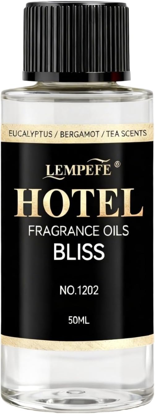 Hotel Diffuser Oil Inspired by 5-Star Stay Hotel - Hotel Fragrance Diffuser Oil & Home Luxury Scents - Saffron, Cedar,Ambergris Essential Oils Blend for Aromatherapy Diffuser
