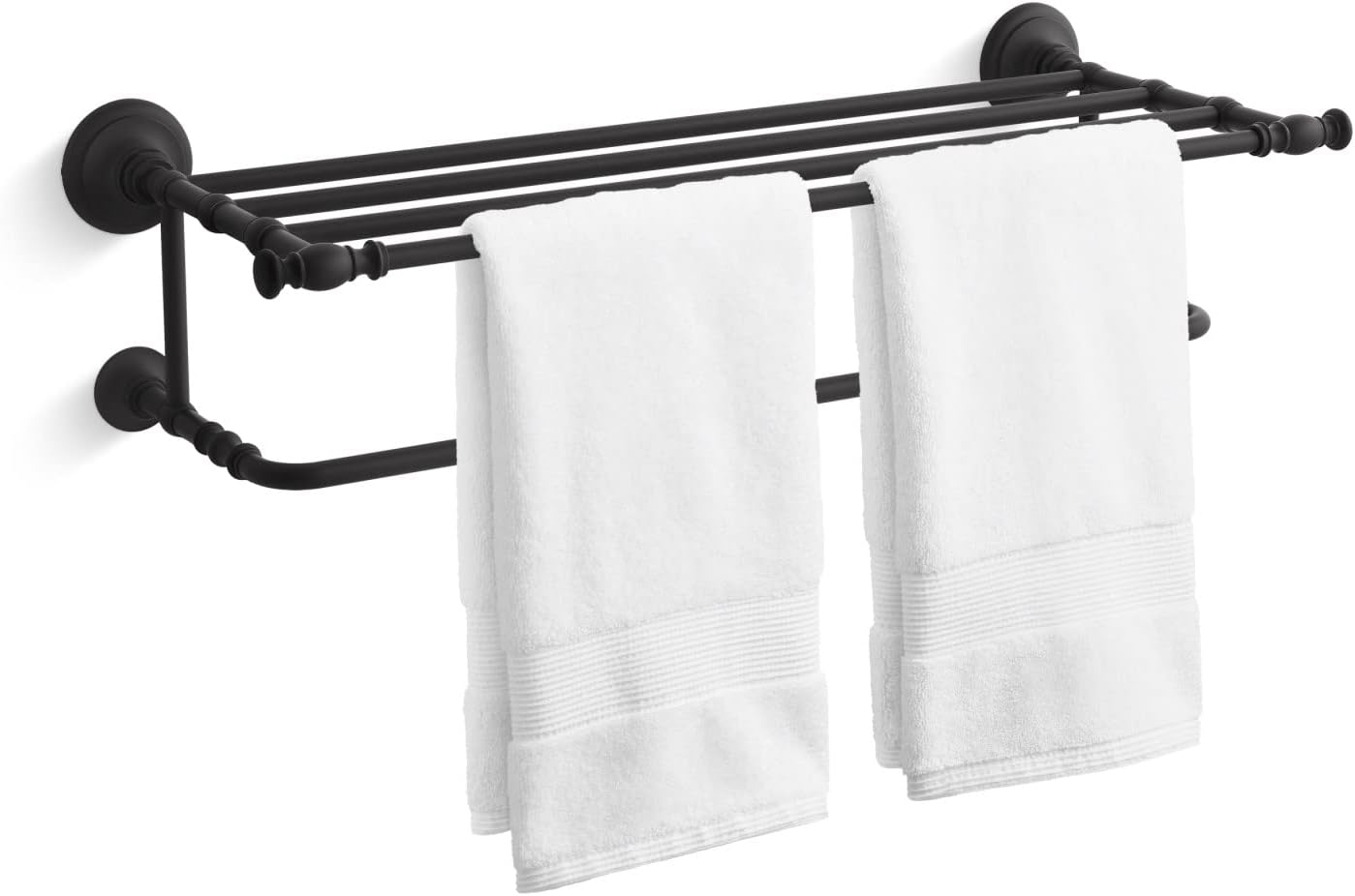 KOHLER 72575-BL K-72575-BL Artifacts Hotelier, Matte Black