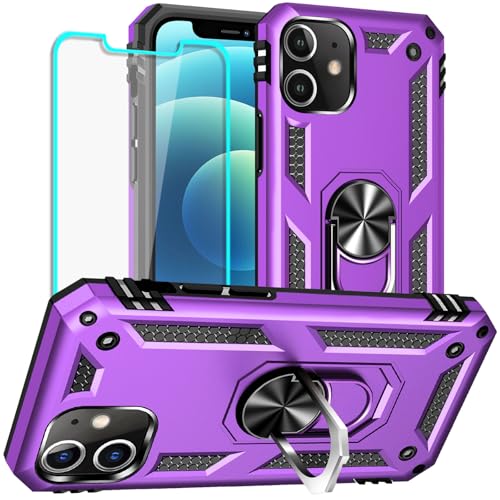 Coque iPhone 12 Mini anti-rayure : évitez les bris d'écran avec l'étui violet