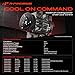 A-Premium Air Conditioner AC Compressor with Clutch Compatible with Volkswagen Jetta 2016-2018, Passat 2016-2018, Beetle 2015-2017, with PXE16 Compressor, with 6-Groove Pulley