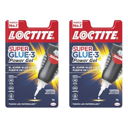 Loctite Super Glue-3 Power Flex Control - Adhesivo (Paquete de 2)