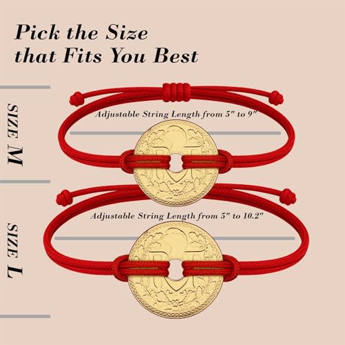 Image of HOBBY OF KINGS Good Luck Coin Bracelet | 18k Gold Plated Wristband | Handmade Jewelry for Collectors and History Lovers