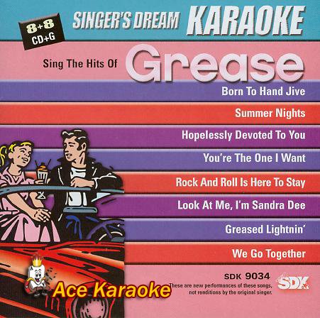 Singer's Dream Karaoke: Grease Karaoke [Audio CD] Various Artists