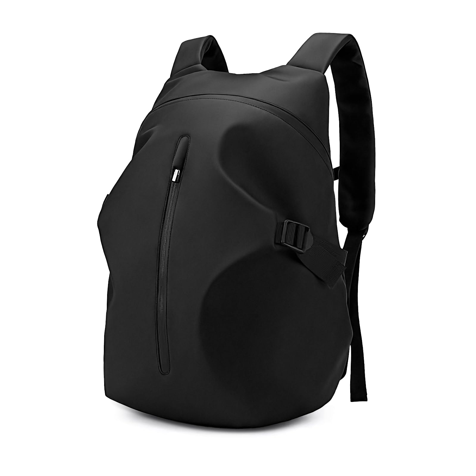 Sac à dos de moto résistant à l'eau avec compartiment pour casque, sac à dos de voyage, sac à dos pour ordinateur portable, sac à dos léger et décontracté pour l'école, noir