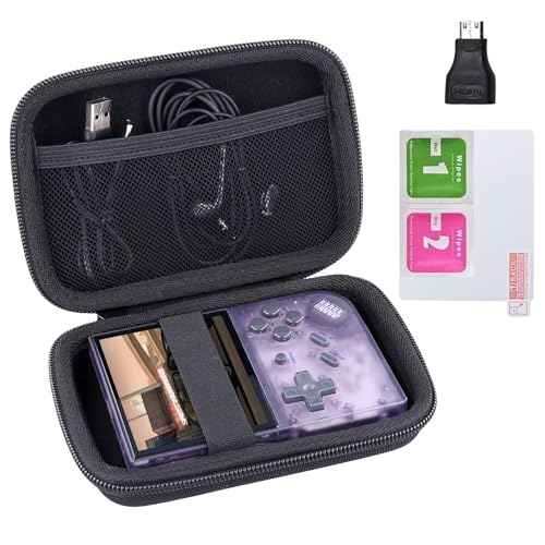 Khanka Hard Travel Case for Anbernic RG35XX Plus/RG355XX/RG355XX Pro Retro