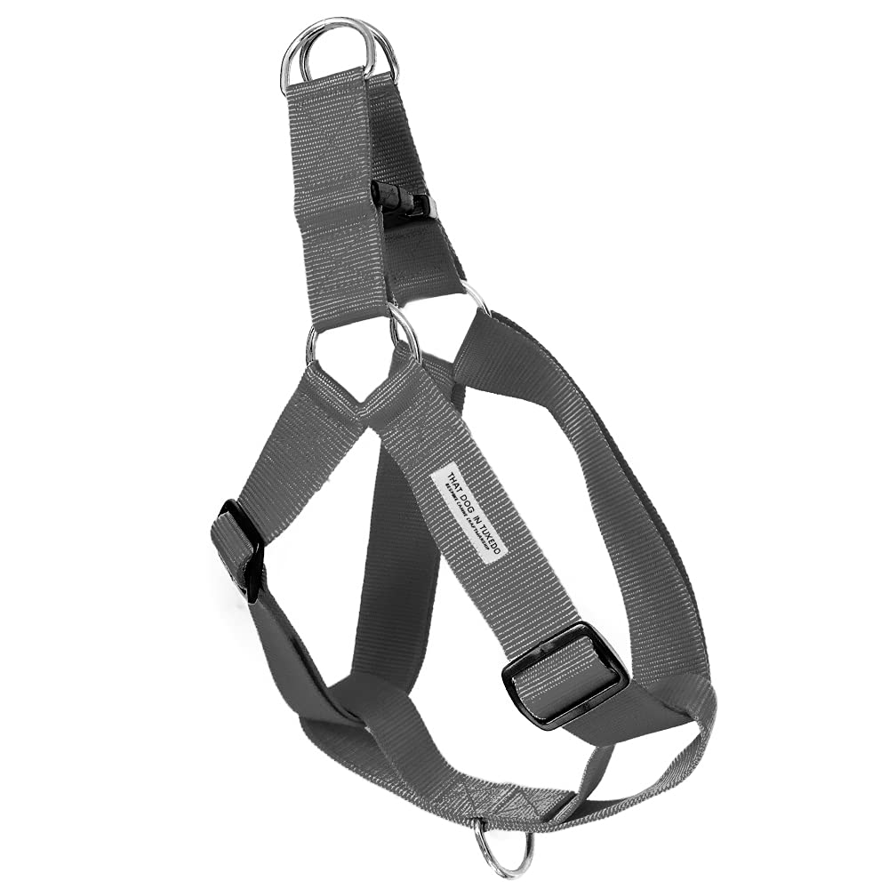 That Dog In Tuxedo Easy Walk Step-in Dog Harness - Ash Grey (Size S) (B09DVS598Q) Amazon Price History, Amazon Price Tracker