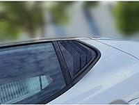 Vista 8 de Ventana lateral trasera Cuarto Louver cubierta fibra de carbono para Kia Optima K5 2011 2012 2013 2014 2015