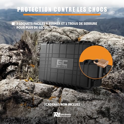 Valise de protection trolley Power Dynamics GIGCase42 robuste pour matériel de valeur - 3