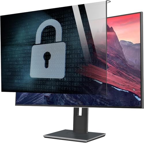 DARZYS Computer Privacy Screen Filter, Computer Privacy Film, Hanging Removable Acrylic Screen Protector For Diagonal 19-32 Inch(19/20in 458x280mm)