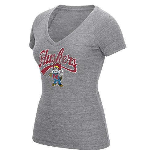 NCAA Women's Scribble Tri-Blend V-Neck Tee