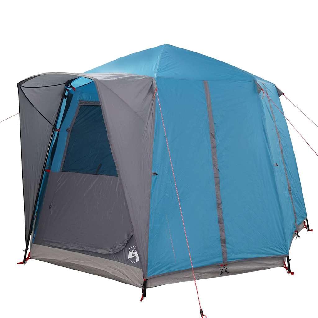 Cabin namiot 3-osobowy, kempingowy, outdoorowy, z dachem, zielony, biały, wodoszczelny, oddychający, z portem elektrycznym i hakiem świetlnym, idealny na rodzinny festiwal, trekking