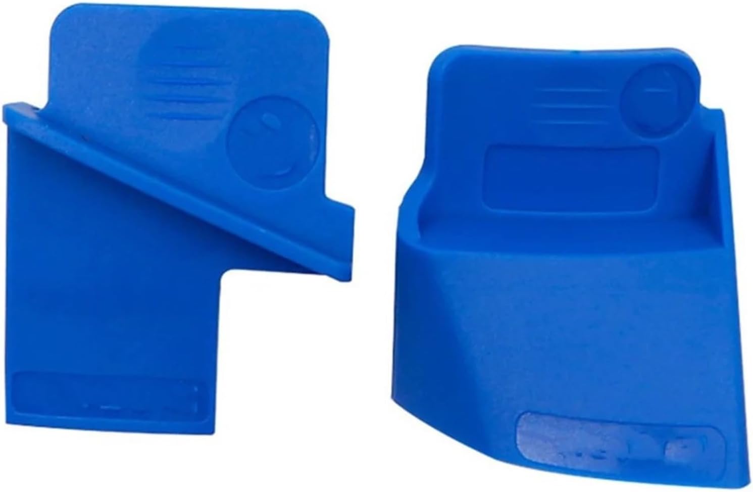 Zestaw 2 rozciągliwych narzędzi do demontażu paska pomocniczego, pomoc w montażu akcesoriów samochodowych, narzędzie napędu żebrowanego(2Pcs Blue-Plastic)